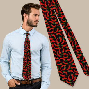 Hett Chili Paprika Mönster Slips