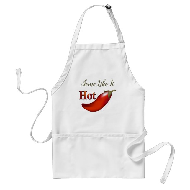 HETT Chili Pepper Funny Apron Förkläde (Framsidan)