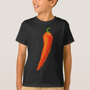 Hett Chili Pepper Gift for Spicy Food Älskare T Shirt
