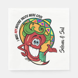 HETT Chili Pepper Humor Pappersservett