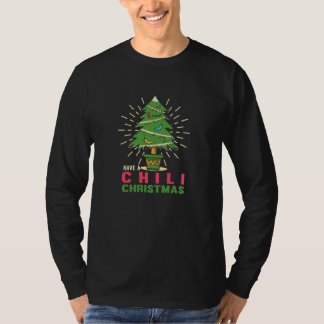 Hett Chili Pepper-juldesign, Unisex T Shirt
