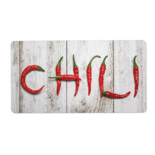 Hett Chili Peppers Fraktsedel