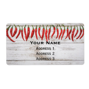 Hett Chili Peppers Gräns Fraktsedel