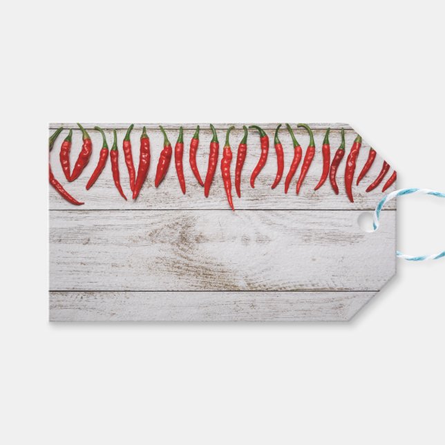 Hett Chili Peppers Gräns Presentetikett (Framsidan (Horisontell))