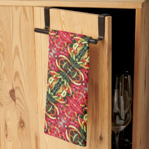 Hett Chili Peppers - Modern design Kitchen Towers Kökshandduk