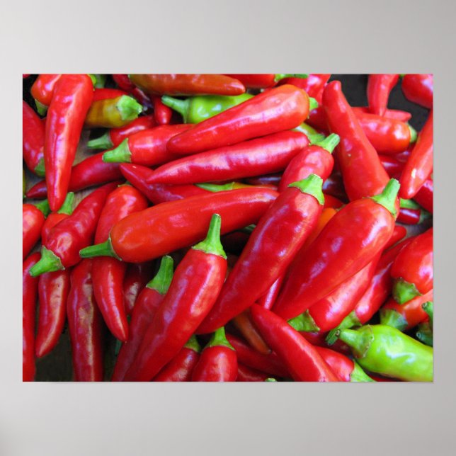 Hett Chili Peppers Poster (Framsidan)