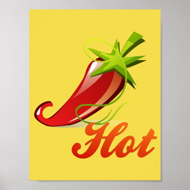 Hett Chili - Poster (Framsidan)