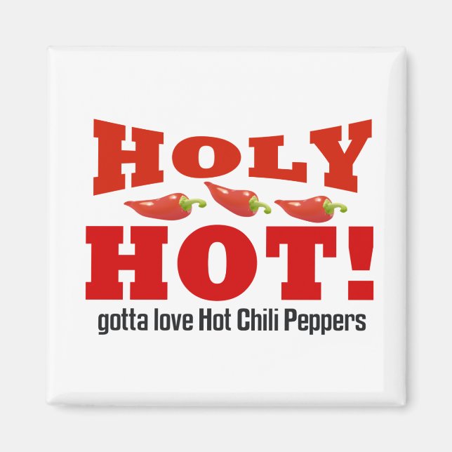 hett chilipeppar magnet (Framsidan)
