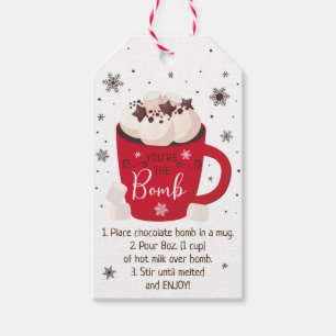 Hett Chocolate Bomb Hett Cocoa Bomb Instruction Presentetikett
