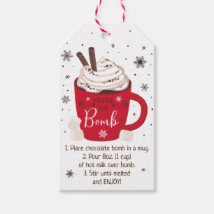 Hett Chocolate Bomb Hett Cocoa Bomb Instruction Presentetikett