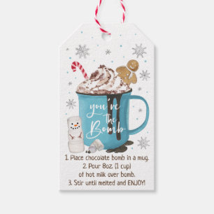 Hett Chocolate Bomb Hett Cocoa Bomb Instruction Presentetikett