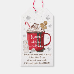 Hett Chocolate Bomb Hett Cocoa Bomb Instruction Presentetikett