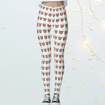 Hett Chocolate Cocoa Helgdag Juldrycker Leggings<br><div class="desc">På baljor finns en originalmärkning av helgdag som illustrerar en utsökt mugg av hett choklad. Idealisk för en ful jultröja party (matchande tröjor tillgänglig!) eller för vilken helgdag som helst firande. Denna design finns också tillgänglig för andra produkter. Ser du inte vad du är tittar för? Behöver du hjälp med...</div>