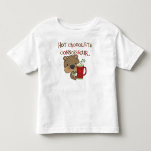 Hett Chocolate Connoisseur Boy Bear Tee Shirt