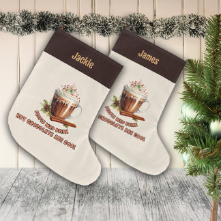 Hett Chocolate Coola People Stor Julstrumpa