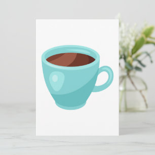 Hett Chocolate Drink Inbjudningar