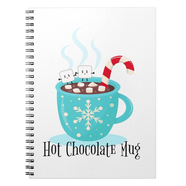 Hett Chocolate Mugg Anteckningsbok (Framsidan)