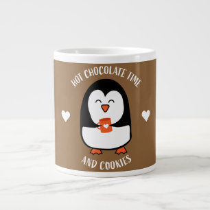 Hett Chocolate Penguin Drinker Jumbo Mugg
