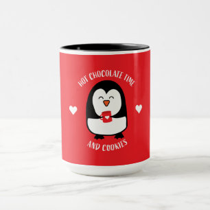 Hett Chocolate Penguin Drinker Mugg