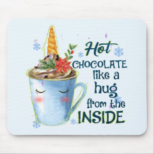 Hett Chocolate Unicorn   Mysigt Unicorn Winter Musmatta