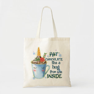 Hett Chocolate Unicorn   Mysigt Unicorn Winter Tygkasse