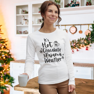 Hett Chocolate Weather Älskare T-Shirt