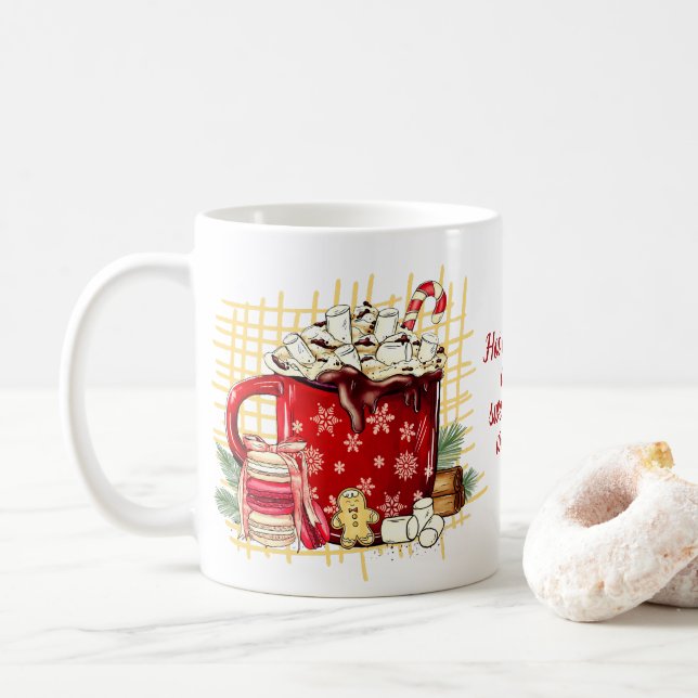 Hett Chocolate Weather Coffee Mugg (Med munk)