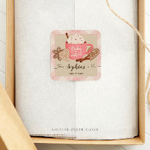 Hett Chocolate Winter Baby Shower Girl