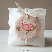 Hett Chocolate Winter Baby Shower Girl