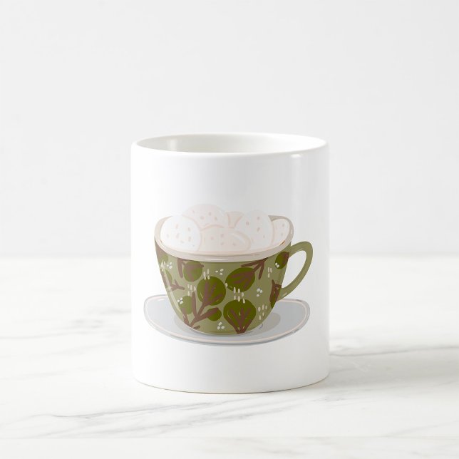 Hett Chocolate with Marshmallow Kaffemugg (Skapare uppladdad)