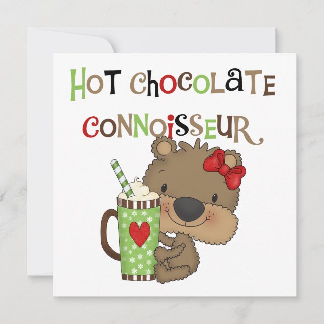 Hett ChocolateConoisseur Girl Bear (Framsida)