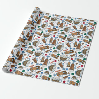 Hett choklad och festionsmak presentpapper