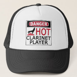 Hett Clarinet Player Truckerkeps