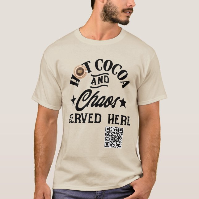 Hett Coca och Chaos Manar T Shirt (Framsida)