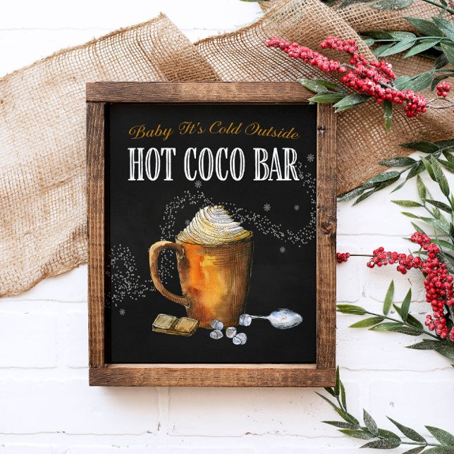 Hett Coco Pub-tecken Fototryck (Skapare uppladdad)