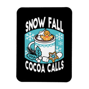 Hett Cocoa and Winter Charm - Snö Fall Cocoa Call Magnet