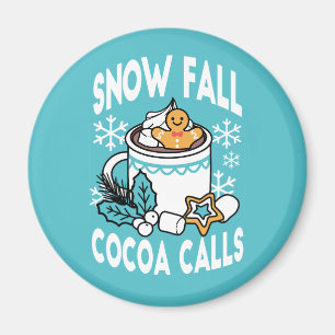 Hett Cocoa and Winter Charm - Snö Fall Cocoa Call Magnet