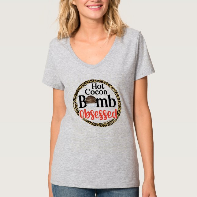 Hett Cocoa Bomb T Shirt (Framsida)
