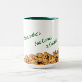 Hett Cocoa & Cookies Personlig mugg