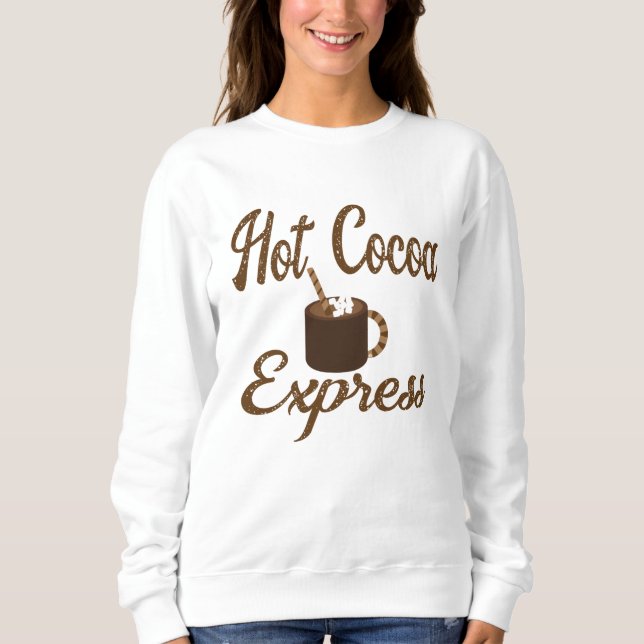 Hett Cocoa Express, Hett Chocolate, Fall, Winter, T Shirt (Framsida)