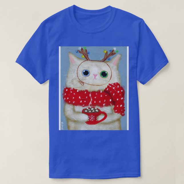 Hett Cocoa Kattunge T Shirt (Design framsida)