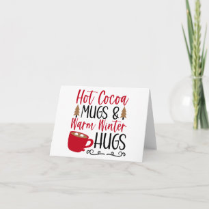 Hett Cocoa Mugg & Hugs Kort