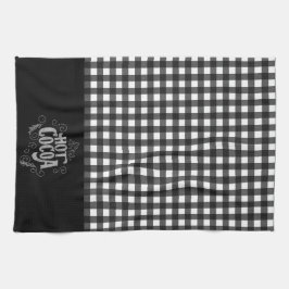 Hett Cocoa Pub Chalkboard Kökshandduk