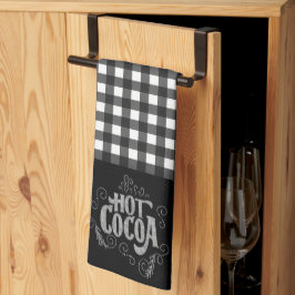 Hett Cocoa Pub Chalkboard Kökshandduk