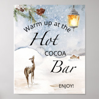 Hett Cocoa Pub Poster