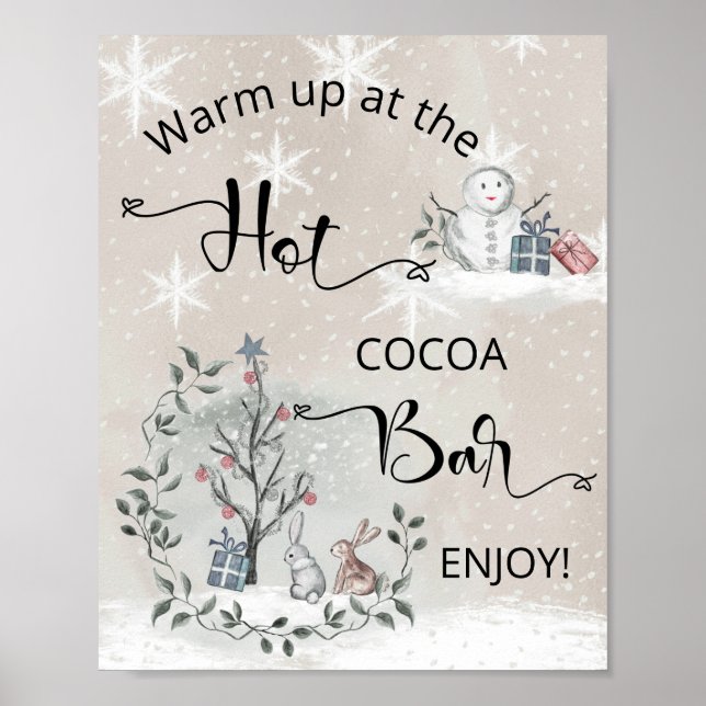 Hett Cocoa Pub Poster (Framsidan)
