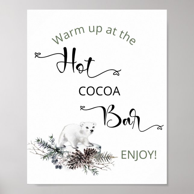 Hett Cocoa Pub Poster (Framsidan)