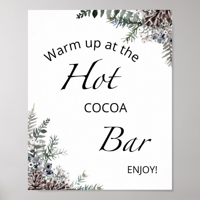 Hett Cocoa Pub Poster (Framsidan)