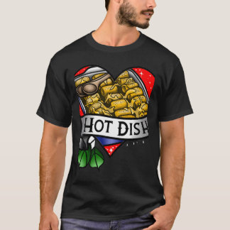 Hett Dish Sticker T Shirt