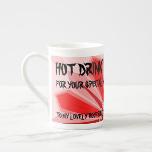 HETT DRINK MUGG FÖR BOYFRIND BENPORSLIN MUGG
